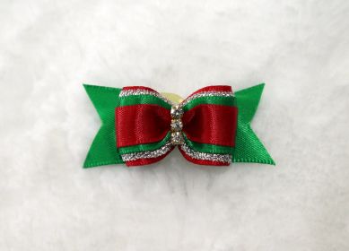 Christmas Dog Bow