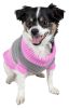 Snow Flake Cable-Knit Ribbed Fashion Turtle Neck Dog Sweater