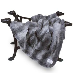 Deluxe Dog Blanket (Color: Chinchilla, size: SM)