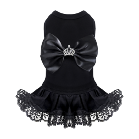 Royal Princess Dress (Color: Black, size: XXS)